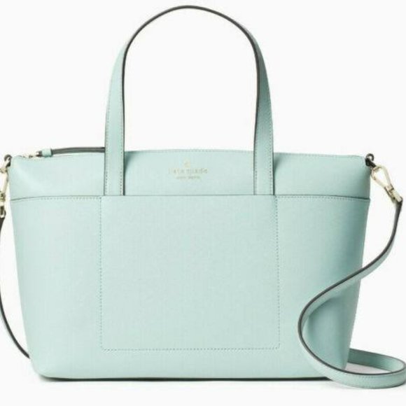 kate spade Handbags - Kate Spade Patrice Satchel aquamarine crossbody bag purse with adjustable strap